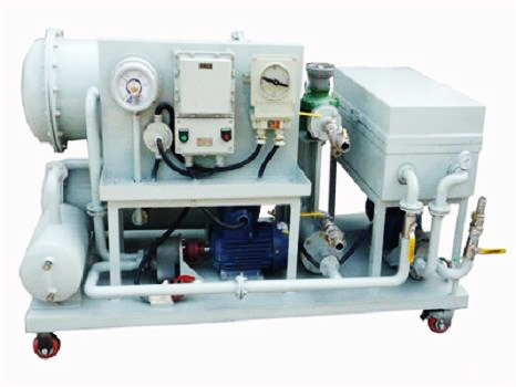 vacuum oil filter of operating instruction